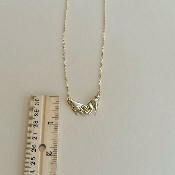 Boho hand chain necklace M817 - Picture 4 of 4